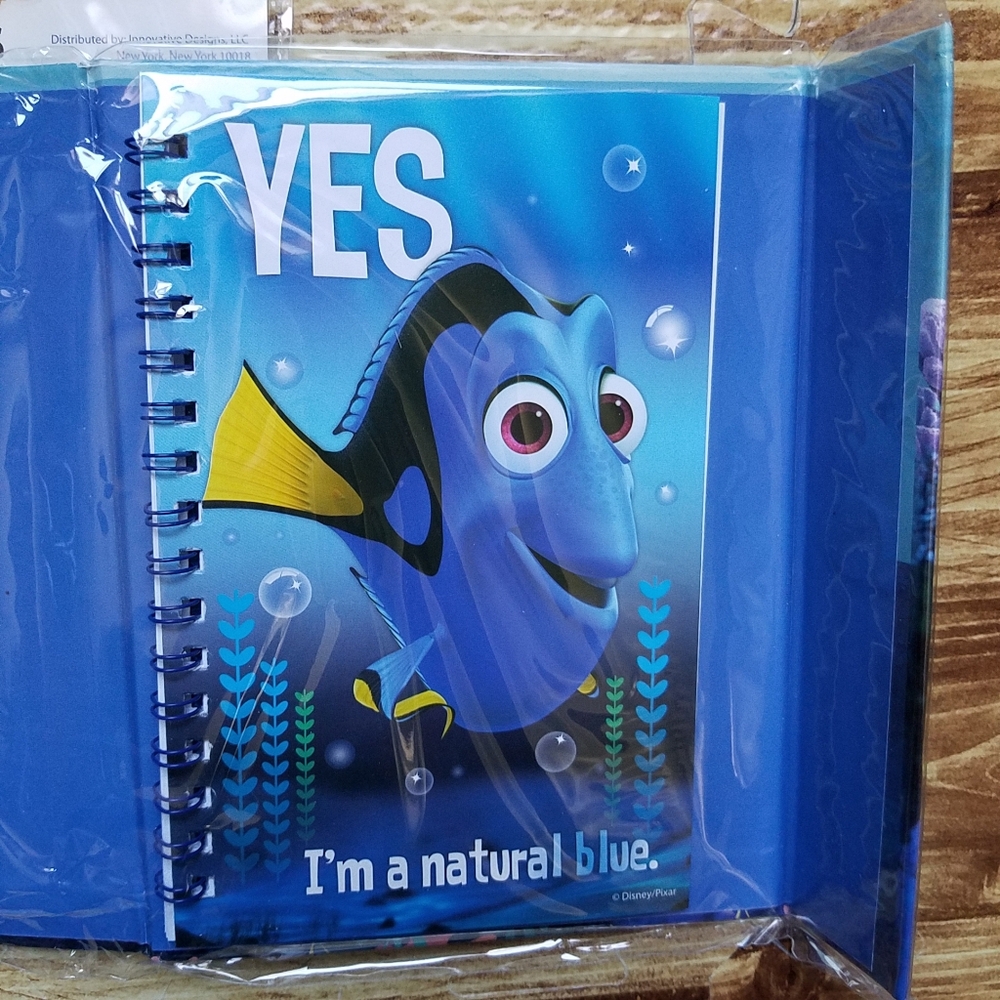 Pixar Finding Dory Notebook Set Disney Stickets Temporary Tattoos Sticky Notes - Picture 2 of 8